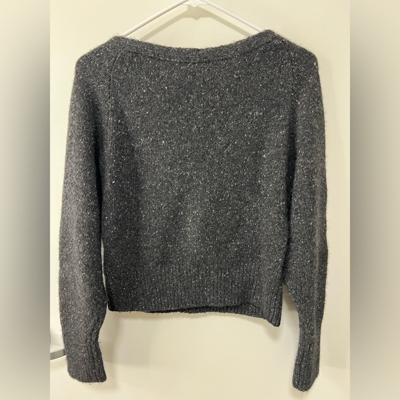 Vince Cashmere Boatneck Sweater in Charcoal - Picture 8 of 14